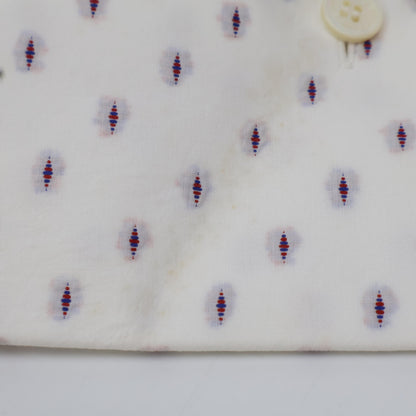 CELINE セリーヌ 2 0M36/6712 ホワイト フィービー期 ドットタキシードシャツ トップス 34