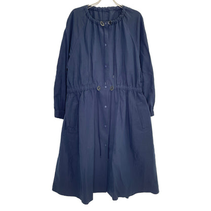 saqui サキ 20SS ﾈｲﾋﾞｰ ｷﾞｬｻﾞｰﾉｰｶﾗｰｽﾌﾟﾘﾝｸﾞｺｰﾄ コート 38