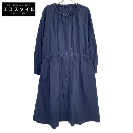 saqui サキ 20SS ﾈｲﾋﾞｰ ｷﾞｬｻﾞｰﾉｰｶﾗｰｽﾌﾟﾘﾝｸﾞｺｰﾄ コート 38