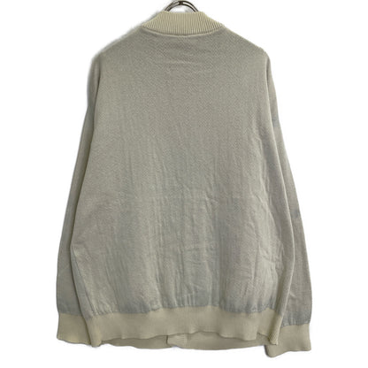 Y-3 ワイスリー IA3110 23SS ﾎﾜｲﾄ LOGO KNIT CARDIGAN トップス XS