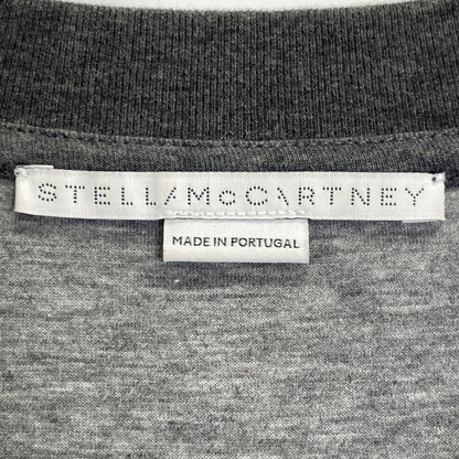 STELLA McCARTNEY ステラマッカートニー 477989 ｸﾞﾚｰ ｽﾀｯｽﾞﾃﾞｻﾞｲﾝ ﾄﾚｰﾅｰ トップス 38