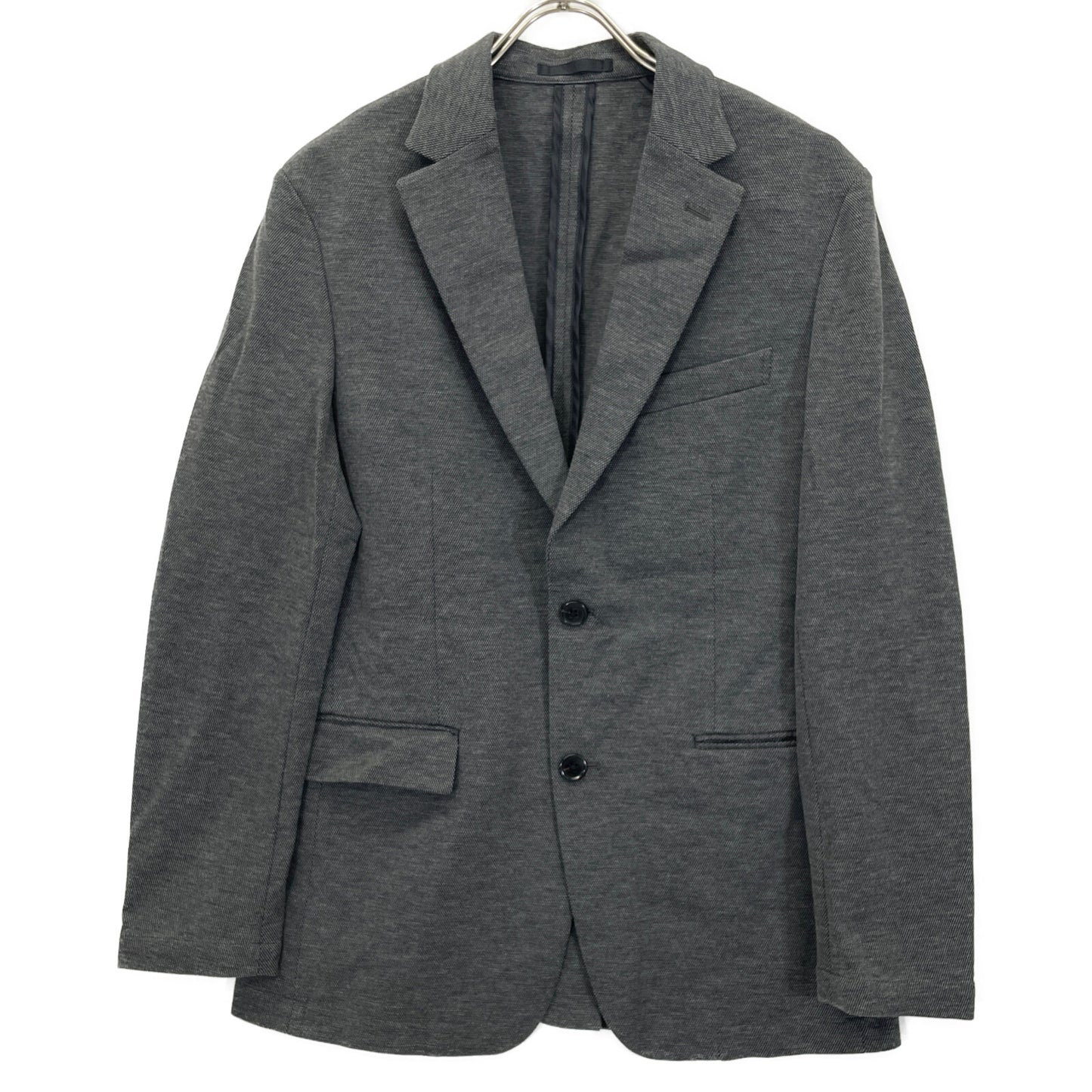 BLACK LABEL CRESTBRIDGE ブラックレーベルクレストブリッジ 24年製 ｸﾞﾚｰ ｼﾙｷｰﾊﾞｰｽﾞｱｲｼﾞｬｰｼﾞｰｼﾞｬｹｯﾄ ジャケット M