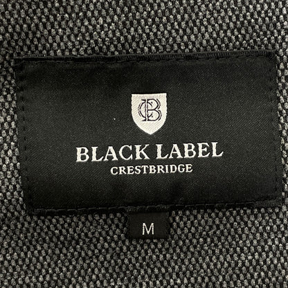BLACK LABEL CRESTBRIDGE ブラックレーベルクレストブリッジ 24年製 ｸﾞﾚｰ ｼﾙｷｰﾊﾞｰｽﾞｱｲｼﾞｬｰｼﾞｰｼﾞｬｹｯﾄ ジャケット M
