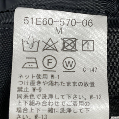 BLACK LABEL CRESTBRIDGE ブラックレーベルクレストブリッジ 24年製 ｸﾞﾚｰ ｼﾙｷｰﾊﾞｰｽﾞｱｲｼﾞｬｰｼﾞｰｼﾞｬｹｯﾄ ジャケット M