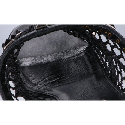 VALENTINO ヴァレンティノ ロックスタッズ メッシュ スライド サンダル シューズ 40