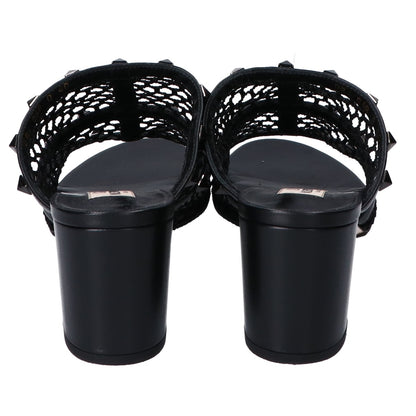 VALENTINO ヴァレンティノ ロックスタッズ メッシュ スライド サンダル シューズ 40