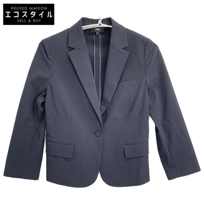 Theory セオリー ﾈｲﾋﾞｰ Seer Suit Shrunken Blazer ｼﾞｬｹｯﾄ ジャケット 2