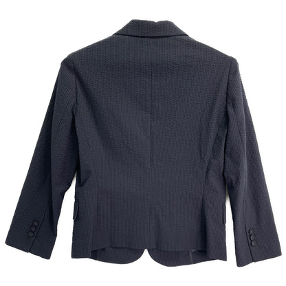 Theory セオリー ﾈｲﾋﾞｰ Seer Suit Shrunken Blazer ｼﾞｬｹｯﾄ ジャケット 2