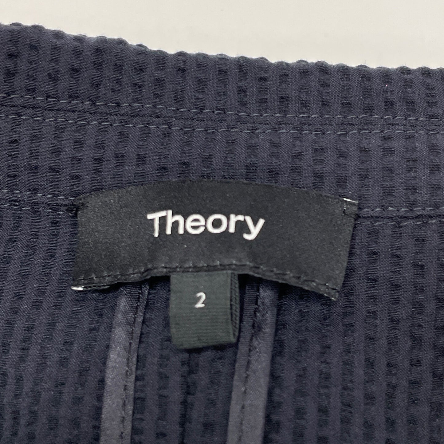 Theory セオリー ﾈｲﾋﾞｰ Seer Suit Shrunken Blazer ｼﾞｬｹｯﾄ ジャケット 2