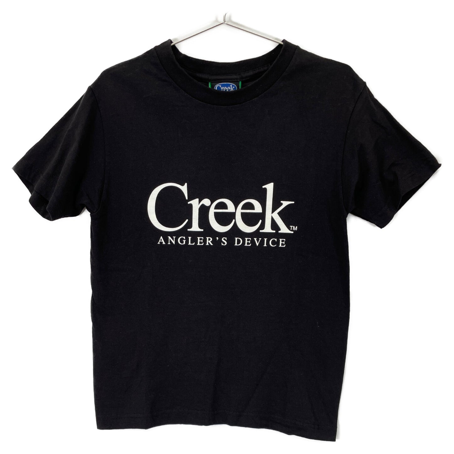 CREEK ANGLER'S DEVICE クリークアングラーズデバイス コットン ダブルプリント ショートスリーブカットソー Tシャツ トップス S