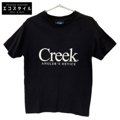 CREEK ANGLER'S DEVICE クリークアングラーズデバイス コットン ダブルプリント ショートスリーブカットソー Tシャツ トップス S