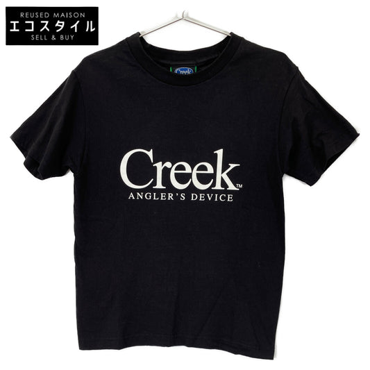 CREEK ANGLER'S DEVICE クリークアングラーズデバイス コットン ダブルプリント ショートスリーブカットソー Tシャツ トップス S