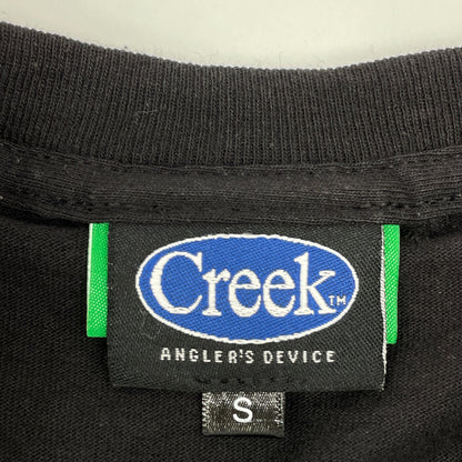 CREEK ANGLER'S DEVICE クリークアングラーズデバイス コットン ダブルプリント ショートスリーブカットソー Tシャツ トップス S