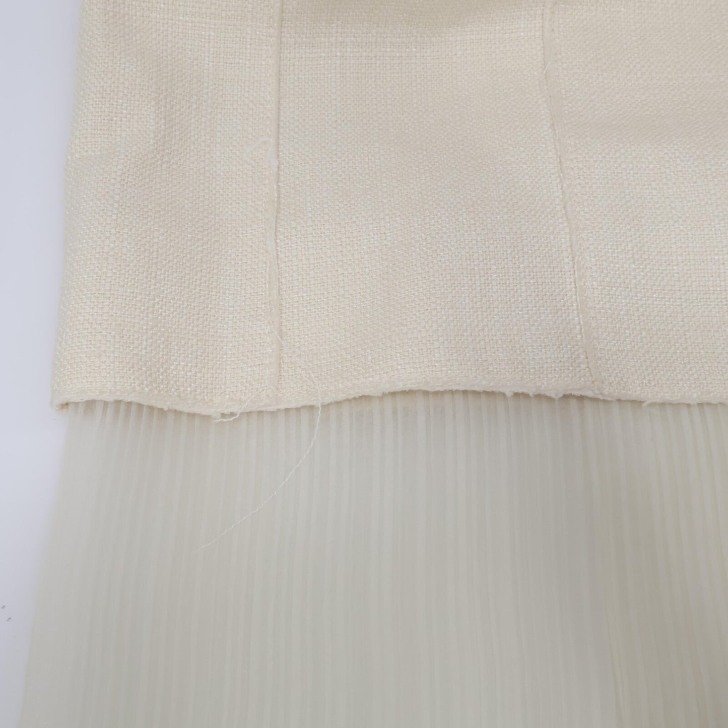 BOSS ボス ｱｲﾎﾞﾘｰ ｼｱｰﾌﾟﾘｰﾂ切り替えﾍﾞﾙﾃｯﾄﾞﾉｰｽﾘｰﾌﾞﾜﾝﾋﾟｰｽ ワンピース 44