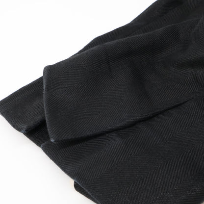 Chaos カオス CH007016ER ﾌﾞﾗｯｸ ﾘﾈﾝ ﾀﾞﾌﾞﾙﾌﾞﾚｽﾄ4Bﾃｰﾗｰﾄﾞｼﾞｬｹｯﾄ ジャケット F