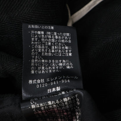 Chaos カオス CH007016ER ﾌﾞﾗｯｸ ﾘﾈﾝ ﾀﾞﾌﾞﾙﾌﾞﾚｽﾄ4Bﾃｰﾗｰﾄﾞｼﾞｬｹｯﾄ ジャケット F