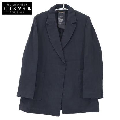 Chaos カオス CH107007ER ブラック センターベント ボタンレス ペーパービステーラードジャケット ジャケット F