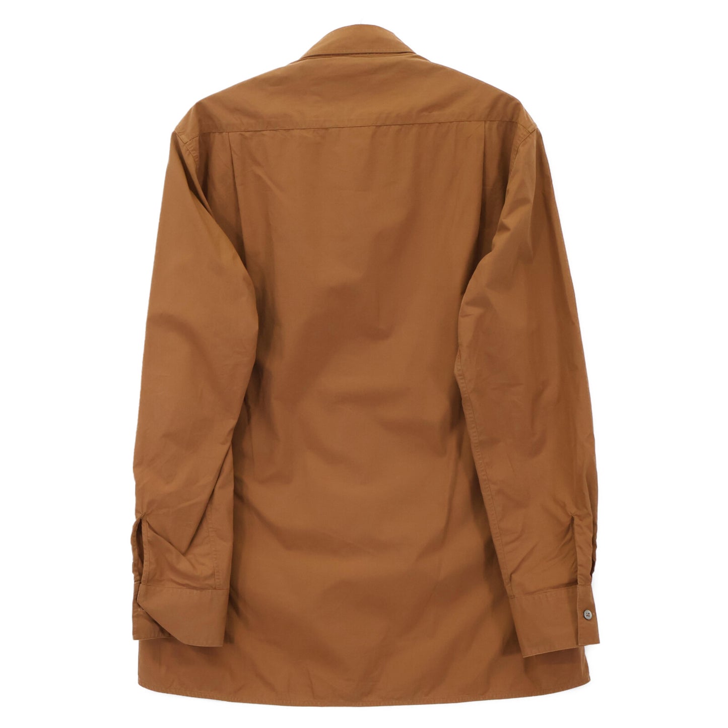 STUDIO NICHOLSON スタジオ ニコルソン ﾌﾞﾗｳﾝ PATCH POCKET CLASSIC SHIRT トップス S