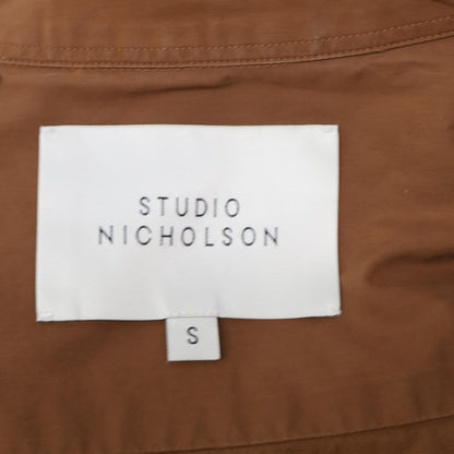 STUDIO NICHOLSON スタジオ ニコルソン ﾌﾞﾗｳﾝ PATCH POCKET CLASSIC SHIRT トップス S