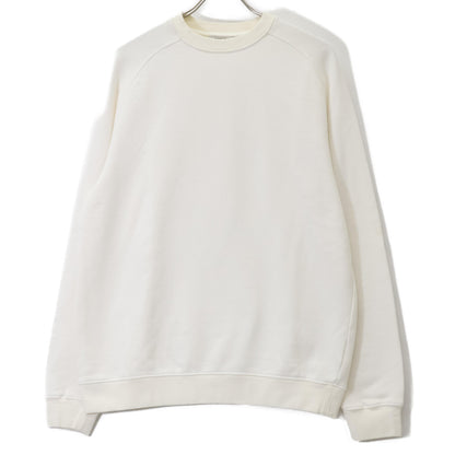 BOGLIOLI ボリオリ ﾎﾜｲﾄ ｺｯﾄﾝ100 ﾗｸﾞﾗﾝｽﾘｰﾌﾞｽｳｪｯﾄ トップス M