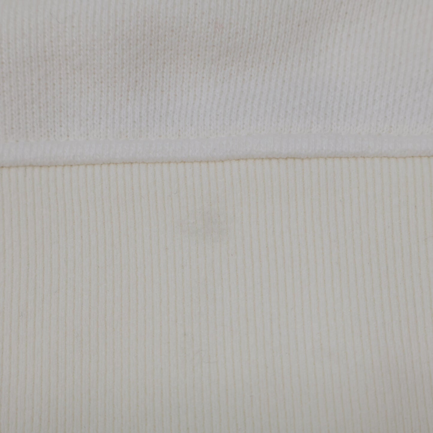 BOGLIOLI ボリオリ ﾎﾜｲﾄ ｺｯﾄﾝ100 ﾗｸﾞﾗﾝｽﾘｰﾌﾞｽｳｪｯﾄ トップス M