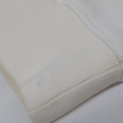 BOGLIOLI ボリオリ ﾎﾜｲﾄ ｺｯﾄﾝ100 ﾗｸﾞﾗﾝｽﾘｰﾌﾞｽｳｪｯﾄ トップス M