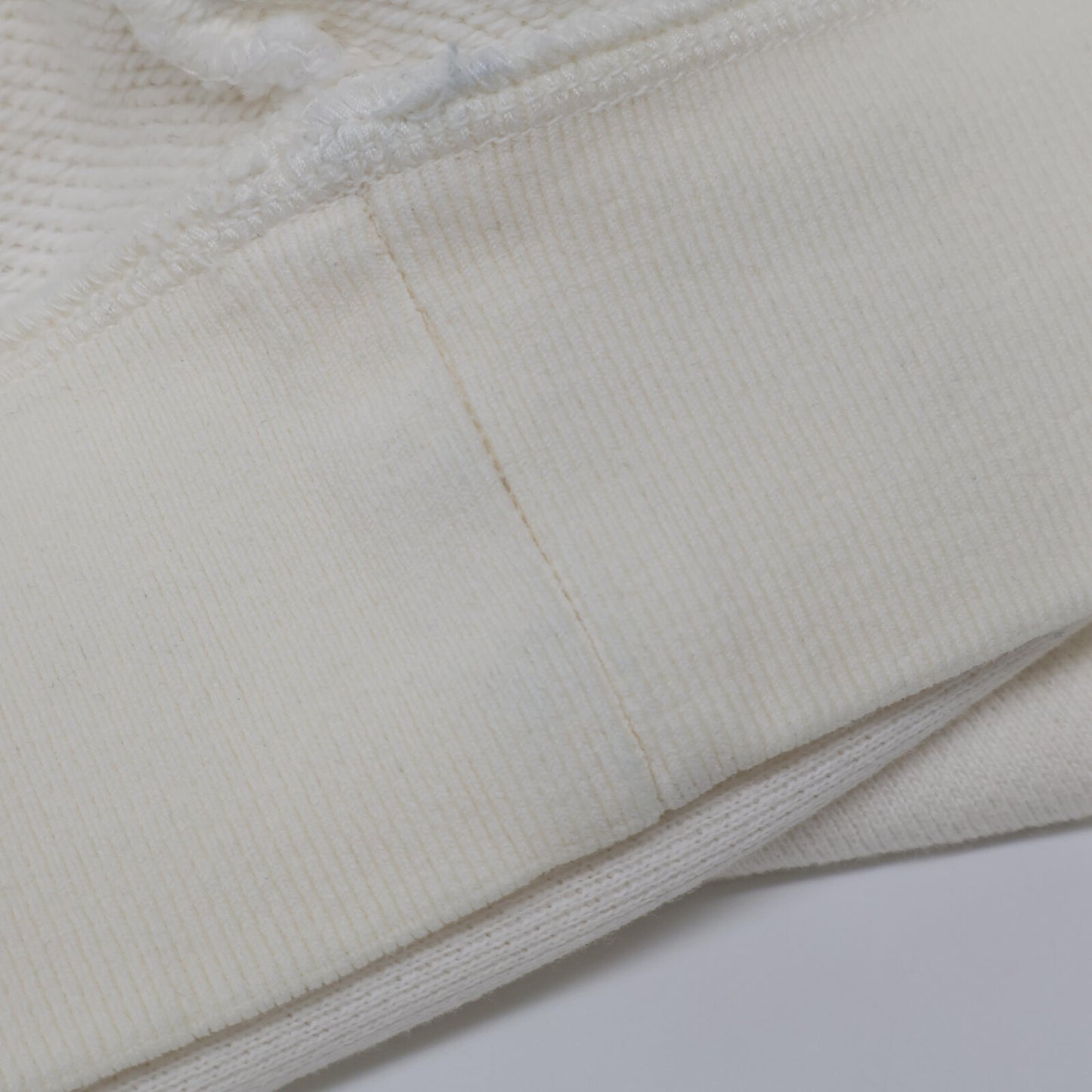 BOGLIOLI ボリオリ ﾎﾜｲﾄ ｺｯﾄﾝ100 ﾗｸﾞﾗﾝｽﾘｰﾌﾞｽｳｪｯﾄ トップス M