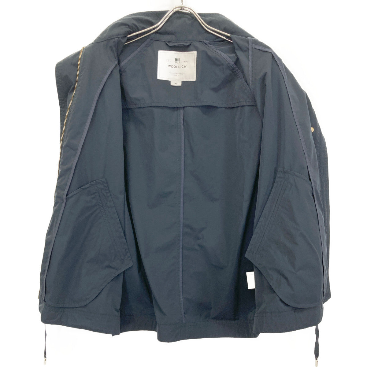 WOOLRICH ウールリッチ ﾌﾞﾗｯｸ ﾎﾟﾘｴｽﾃﾙ ｳｲﾒﾝｽﾞｱﾉﾗｯｸ ジャケット XS