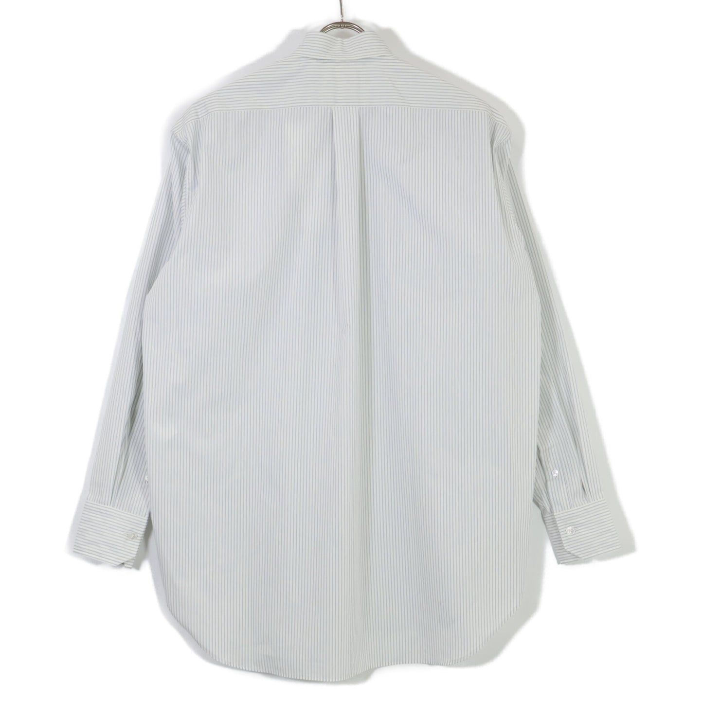 BLAMINK ブラミンク 7911-230ｰ0157 ﾎﾜｲﾄ×ﾌﾞﾙｰ PRE ｽﾄﾗｲﾌﾟﾚｷﾞｭﾗｰｼｬﾂ トップス 36