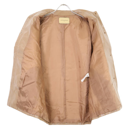 UNITED ARROWS ユナイテッドアローズ ﾌﾞﾗｳﾝ ｺｰﾃｨﾝｸﾞ ﾐﾄﾞﾙｺｰﾄ ジャケット 36