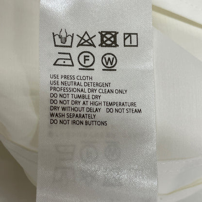 ADEAM アディアム 43324 ホワイト LeWitt Shirt ルウィットシャツ ギャザーロングスリーブシャツ トップス 2