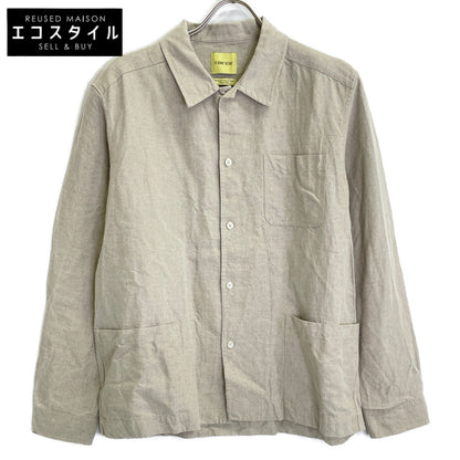 De Bonne Facture デ ボン ファクチュール ベージュ リネン ペインターズジャケット ジャケット 50