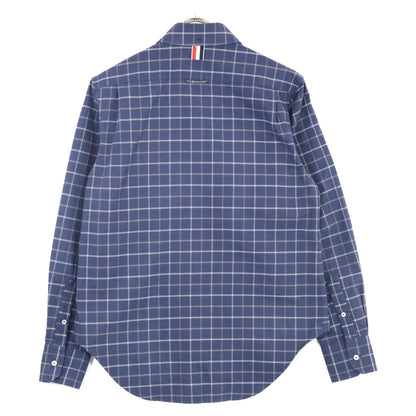 THOM BROWNE トムブラウン Tattersal Check Flannel Easy Fit Shirt/チェック柄イージーフィットシャツ トップス 40