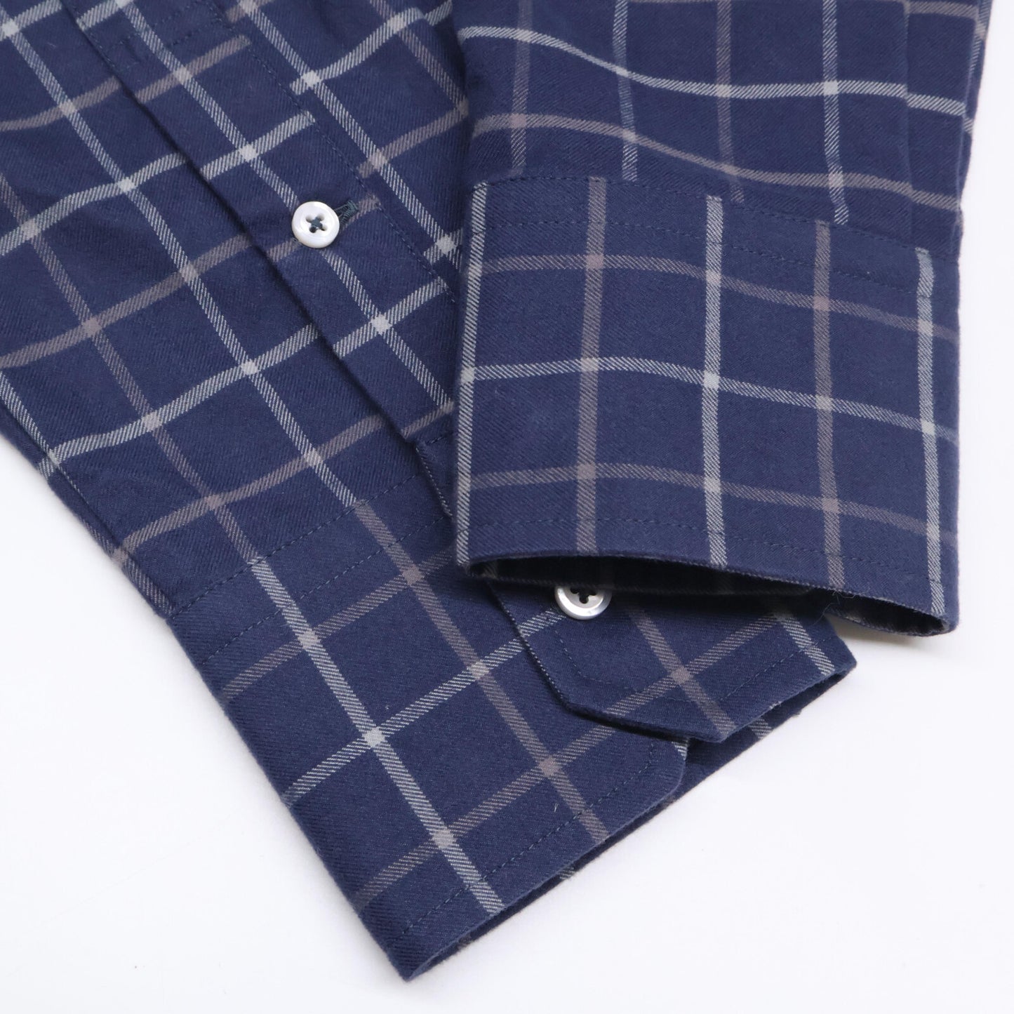 THOM BROWNE トムブラウン Tattersal Check Flannel Easy Fit Shirt/チェック柄イージーフィットシャツ トップス 40