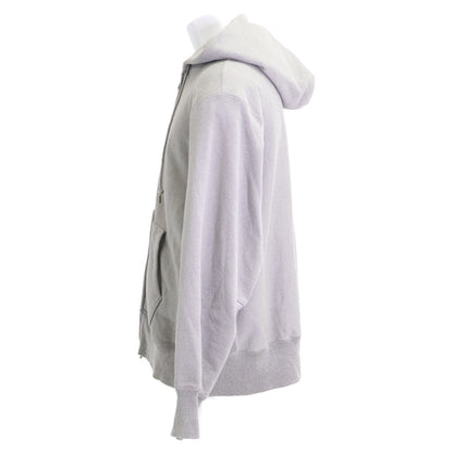 AUBERGE オーベルジュ 24SS CHAMP ﾍｻﾞｰｸﾞﾚｰ ｶﾘﾋﾞｱﾝｼｰｱｲﾗﾝﾄﾞｺｯﾄﾝ 撚り杢 W-ZIP ﾘﾊﾞｰｽｳｲｰﾌﾞｼﾞｯﾌﾟﾊﾟｰｶｰ トップス 44