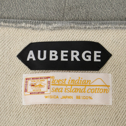 AUBERGE オーベルジュ 24SS CHAMP ﾍｻﾞｰｸﾞﾚｰ ｶﾘﾋﾞｱﾝｼｰｱｲﾗﾝﾄﾞｺｯﾄﾝ 撚り杢 W-ZIP ﾘﾊﾞｰｽｳｲｰﾌﾞｼﾞｯﾌﾟﾊﾟｰｶｰ トップス 44