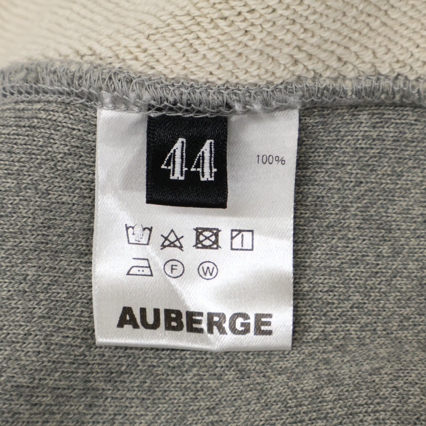 AUBERGE オーベルジュ 24SS CHAMP ﾍｻﾞｰｸﾞﾚｰ ｶﾘﾋﾞｱﾝｼｰｱｲﾗﾝﾄﾞｺｯﾄﾝ 撚り杢 W-ZIP ﾘﾊﾞｰｽｳｲｰﾌﾞｼﾞｯﾌﾟﾊﾟｰｶｰ トップス 44