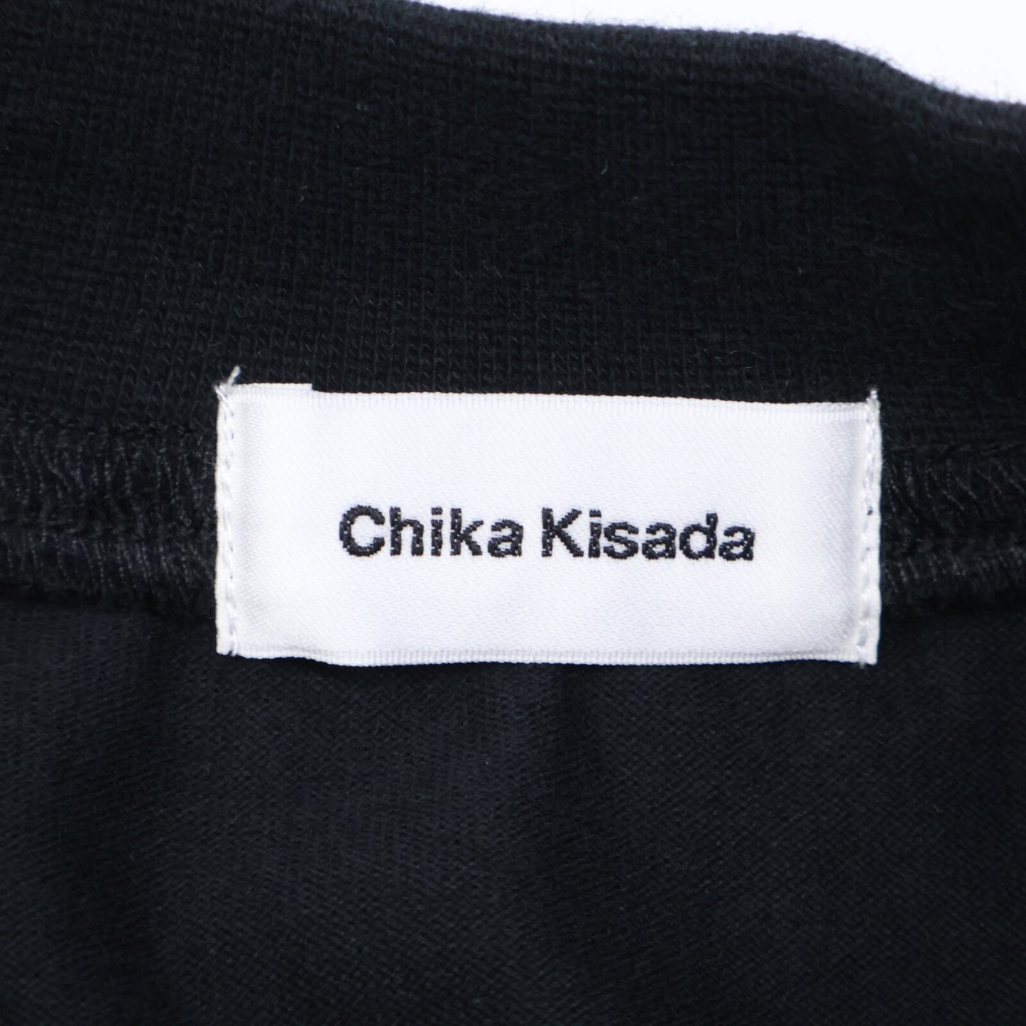 Chika Kisada チカ キサダ 【ﾕﾅｲﾃｯﾄﾞｱﾛｰｽﾞ別注】23AW ﾈｲﾋﾞｰ Cut and Sewn ﾁｭｰﾙﾛﾝｸﾞｽﾘｰﾌﾞTｼｬﾂ トップス F