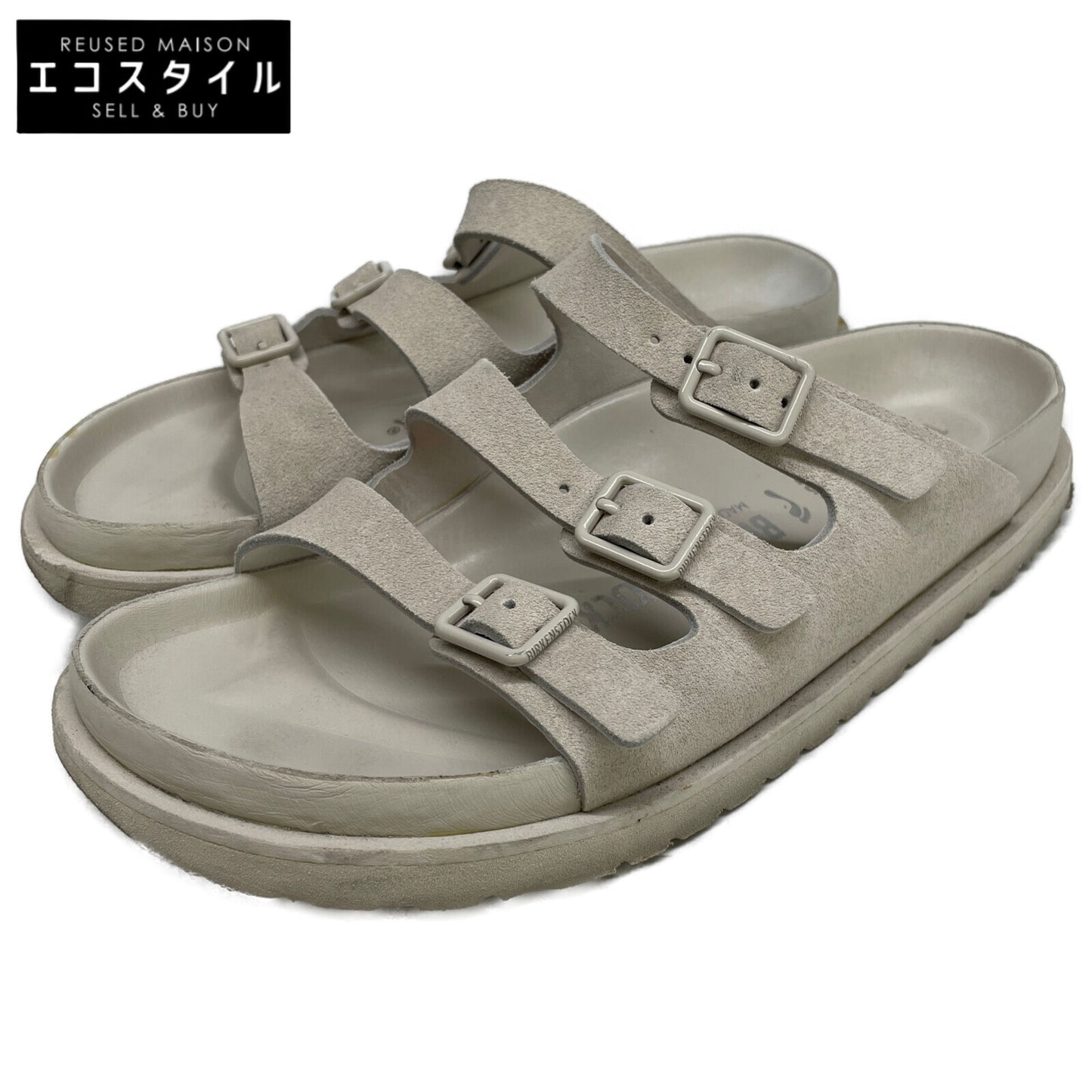 BIRKENSTOCK ビルケンシュトック 1774 Florida スエードレザー ボーンサンダル/ シューズ 38