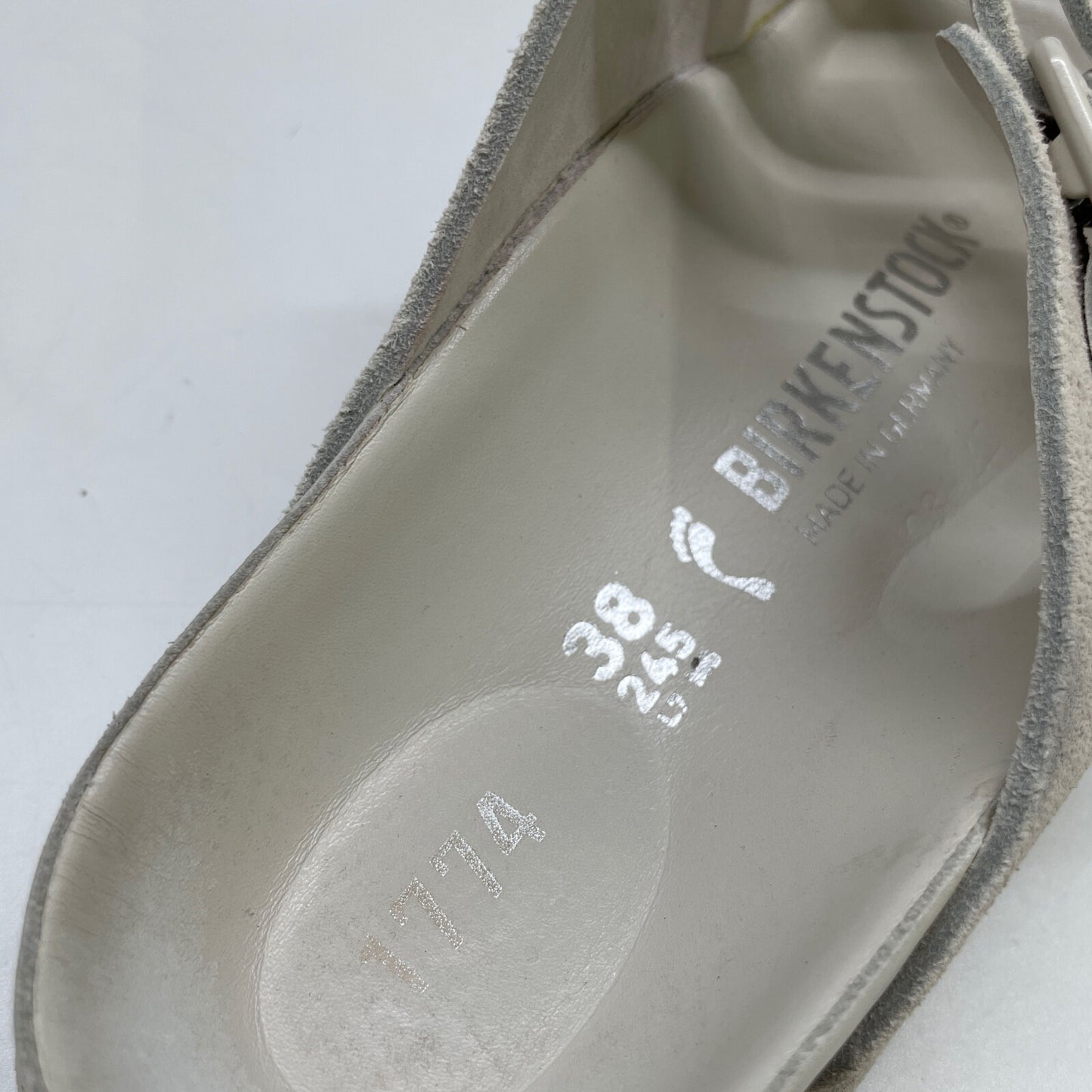 BIRKENSTOCK ビルケンシュトック 1774 Florida スエードレザー ボーンサンダル/ シューズ 38