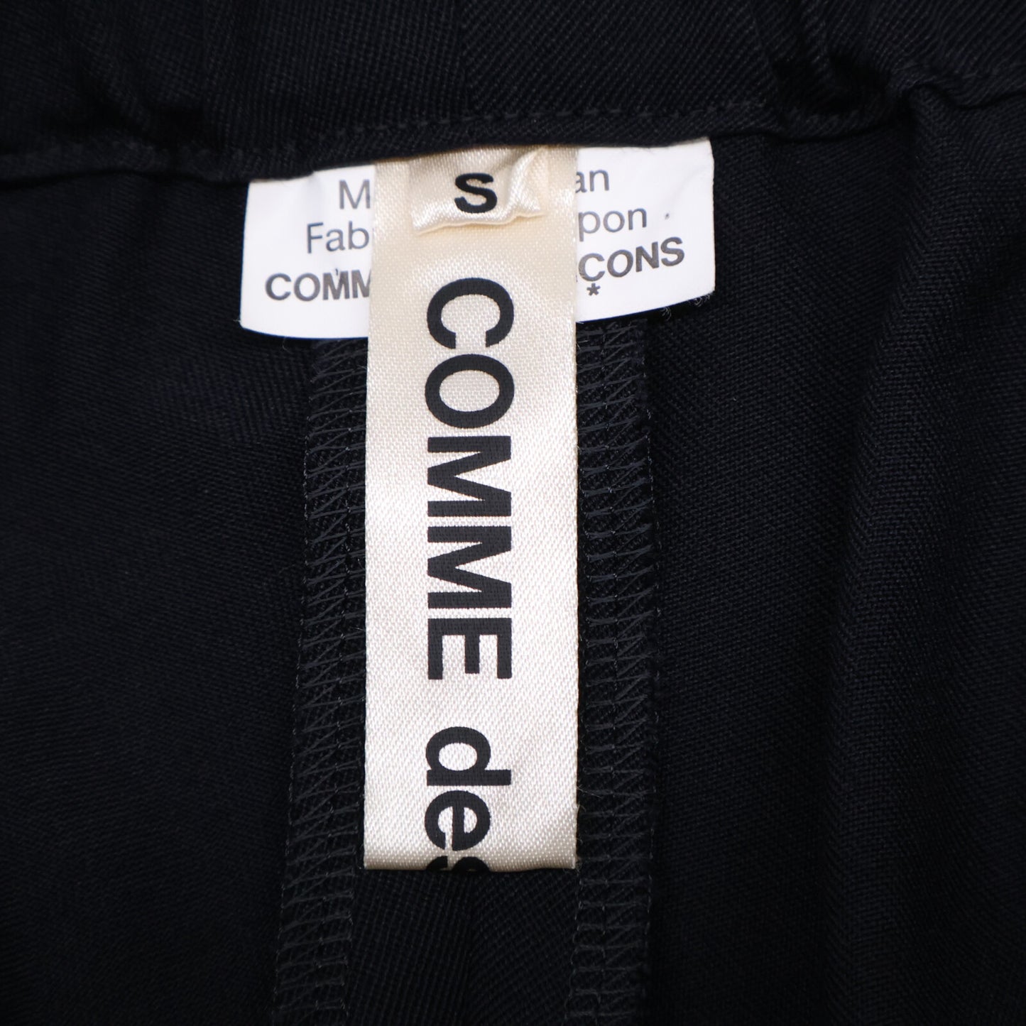 COMMEdesGARCONS コムデギャルソン 【美品】GM-P014 AD2023 イージースラックス/ ボトムス S