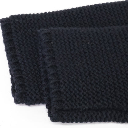 Altea アルテア ﾌﾞﾗｯｸ ｳｰﾙ×ｱｸﾘﾙ ﾆｯﾄｼﾞｬｹｯﾄ ジャケット M