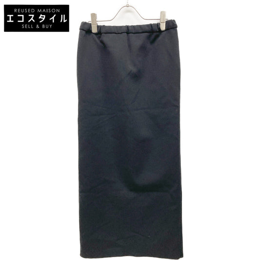 ADORE アドーア 531-4172112 23年製 ﾌﾞﾗｯｸ ｴｱｰﾆｯﾄｽﾄﾚｯﾁｽｶｰﾄ スカート 38