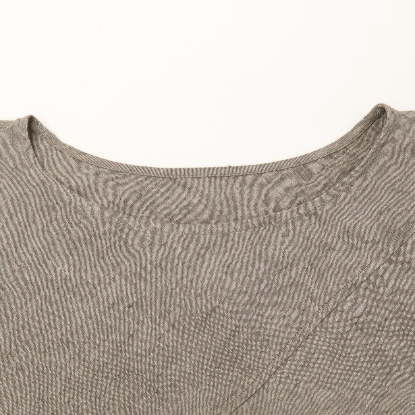 Babaghuri ババグーリ 【美品】J0512FB521 リネン100％ ショートスリーブ ワンピース M