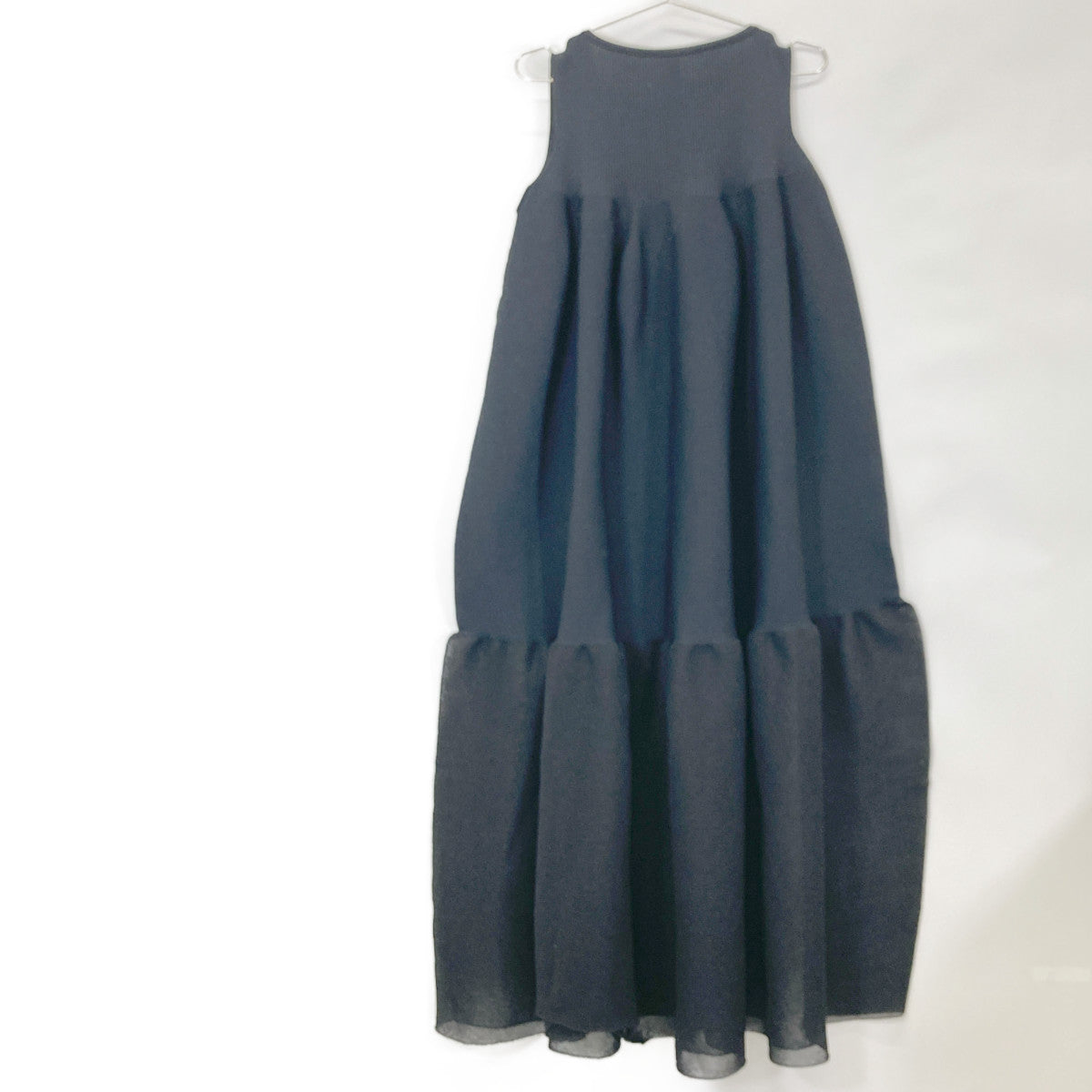 CFCL シーエフシーエル CF005KH033 23SS ﾌﾞﾗｯｸ POTTERY LUCENT DRESS 2 ｼｱｰﾜﾝﾋﾟｰｽ ワンピース 3
