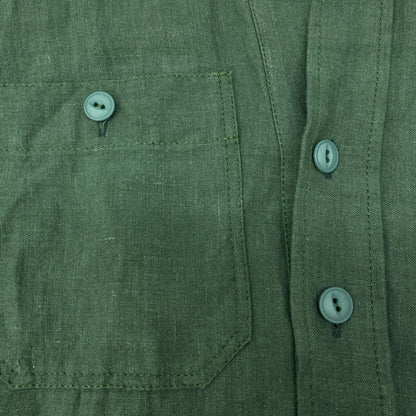 BLUEBIRD BOULEVARD ブルーバードブルバード ｸﾞﾘｰﾝ ﾘﾈﾝ100 ﾛﾝｸﾞｼｬﾂﾜﾝﾋﾟｰｽ ワンピース Ｍ