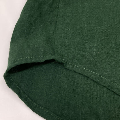 BLUEBIRD BOULEVARD ブルーバードブルバード ｸﾞﾘｰﾝ ﾘﾈﾝ100 ﾛﾝｸﾞｼｬﾂﾜﾝﾋﾟｰｽ ワンピース Ｍ