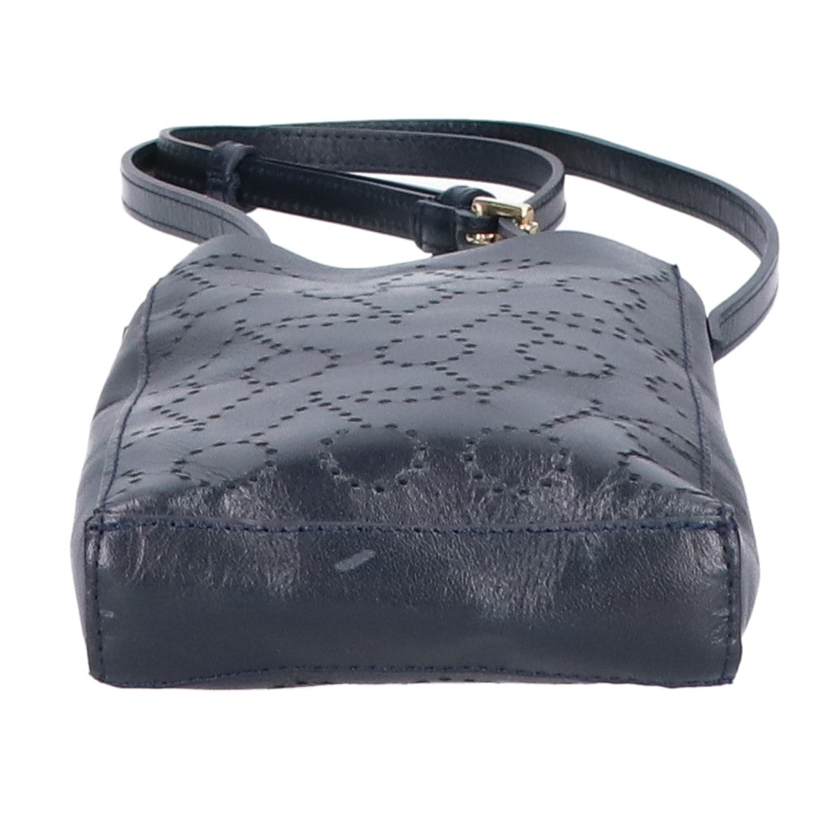 BONPOINT ボンポワン 【新品同様】W02GBALF0101-070 パンチングデザイン ショルダーバッグ