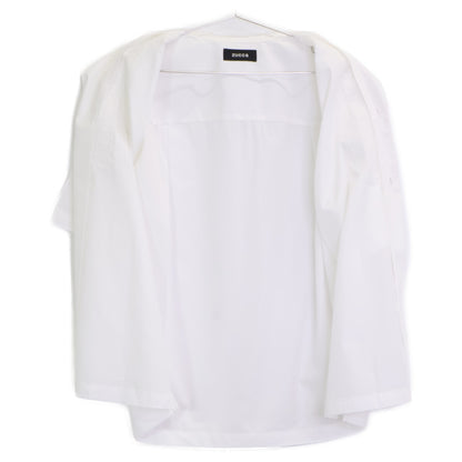 ZUCCa ズッカ 【美品】CZ54FK520 ラダーレース刺繍 半袖シャツ/ トップス M