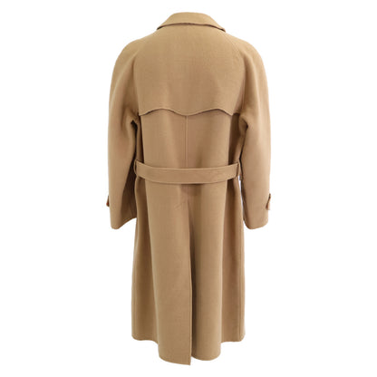 Burberry's バーバリーズ WW077-691-50 紺ﾀｸﾞ ﾍﾞｰｼﾞｭ ｳｰﾙ ﾉﾊﾞﾁｪｯｸ ｽﾃﾝｶﾗｰｺｰﾄ コート 6